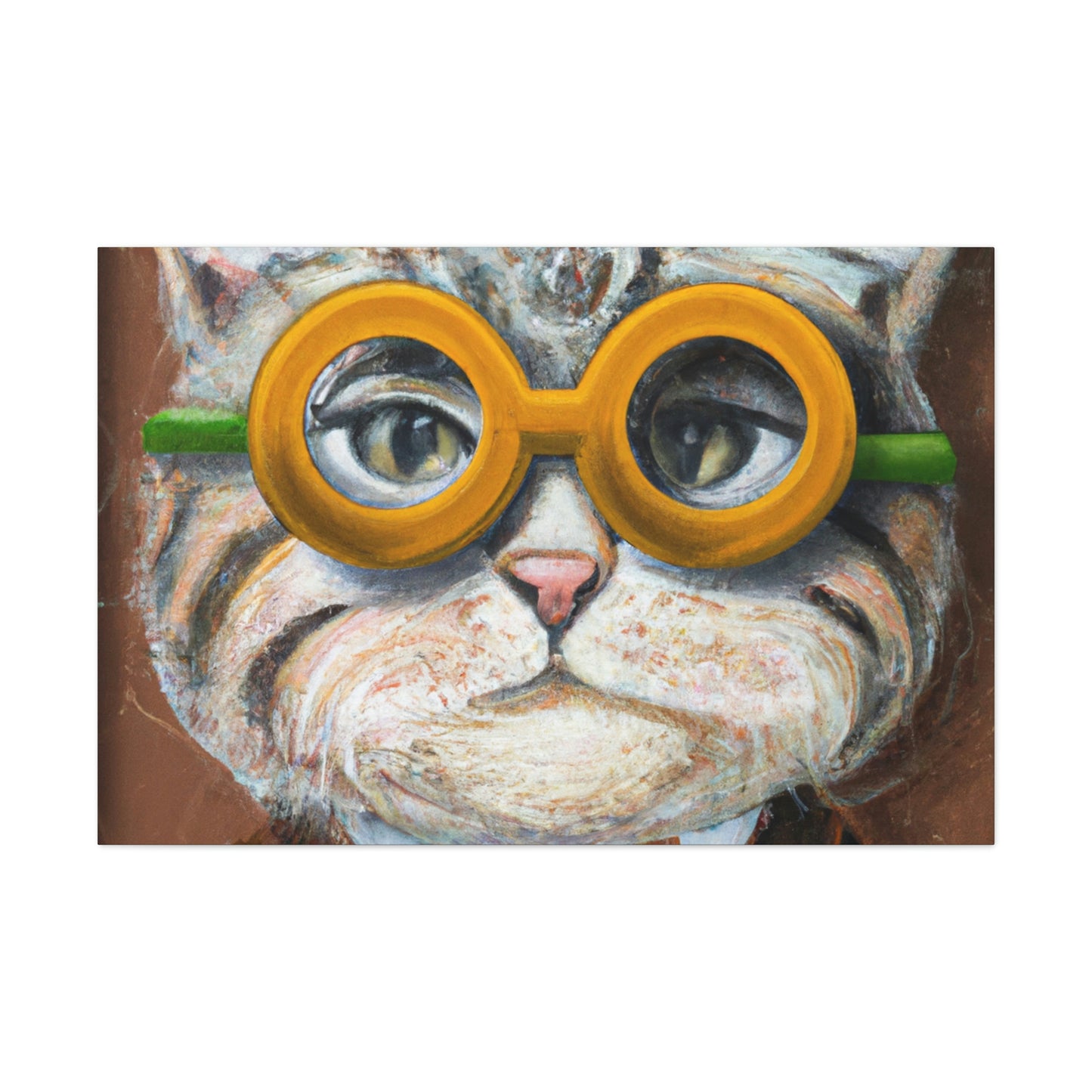 Felix Fluffington - Cat Lovers Canvas Wall Art