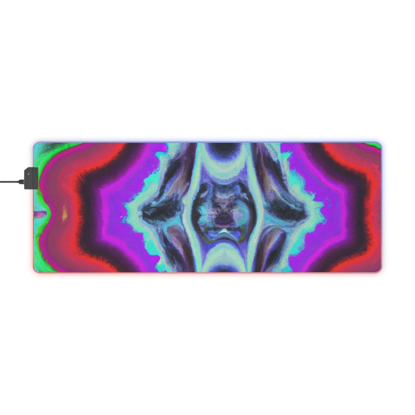 Sparky Saltypants - Psychedelic Trippy LED Light Up Gaming Mouse Pad