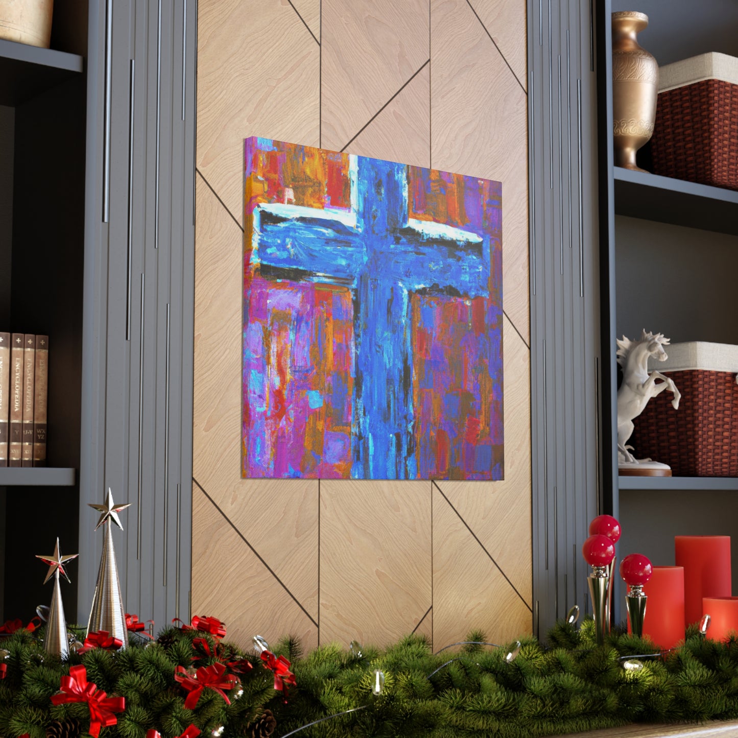 1 John 3:16 - Canvas Wall Art