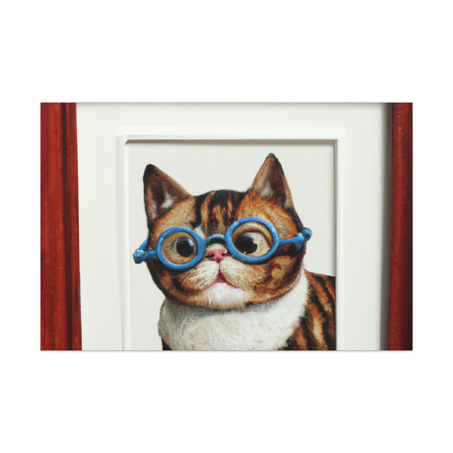 Mittens McGriffle - Cat Lovers Canvas Wall Art