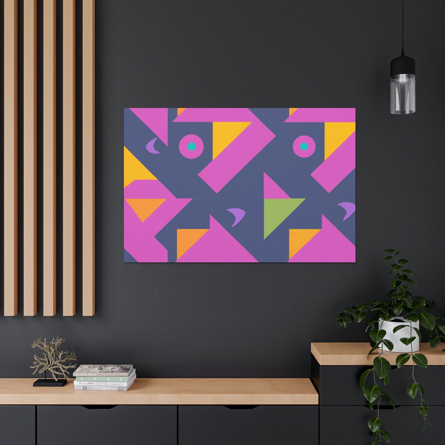 Ezra Edison - Geometric Canvas Wall Art