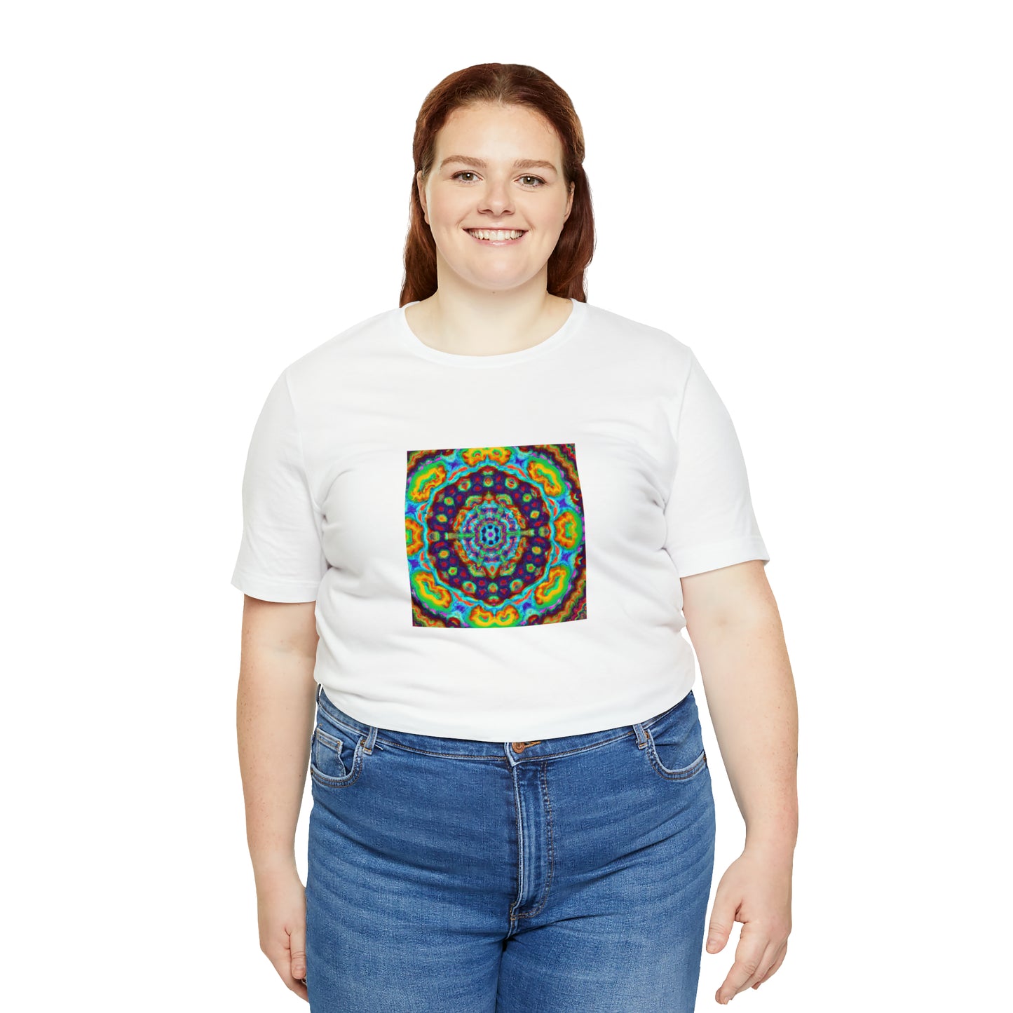 Doris "The Duchess" Delaney - Psychedelic Trippy Pattern Tee Shirt