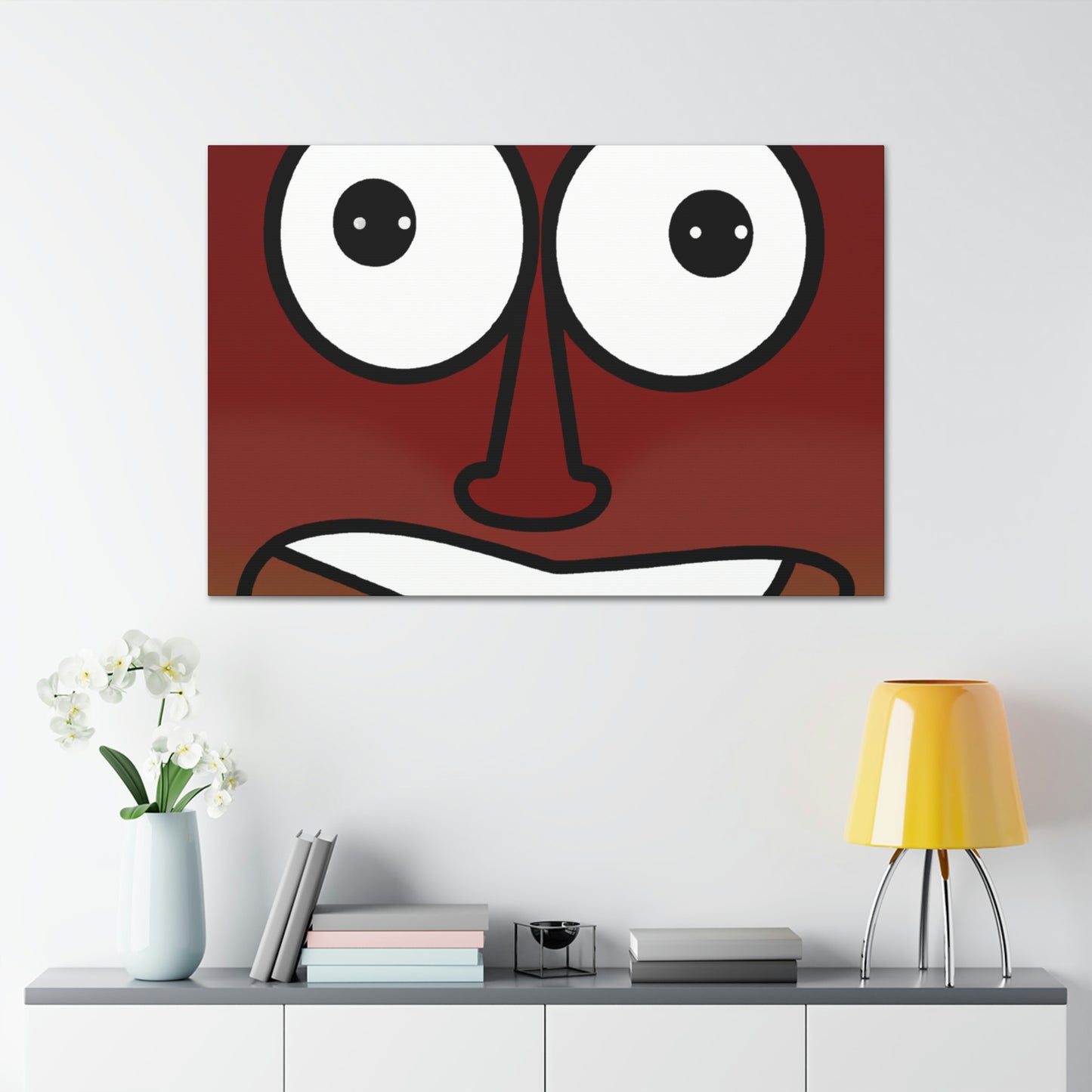 Lulah Fitzgibbon - Cartoon Collector Canvas Wall Art