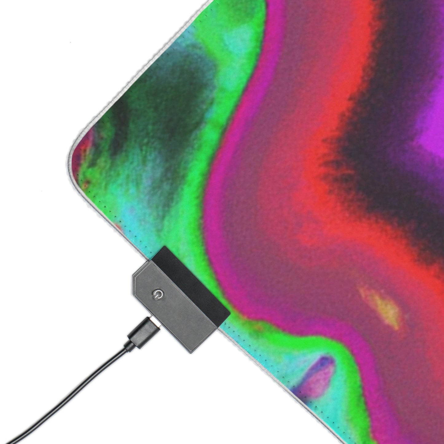 Sparky Saltypants - Psychedelic Trippy LED Light Up Gaming Mouse Pad