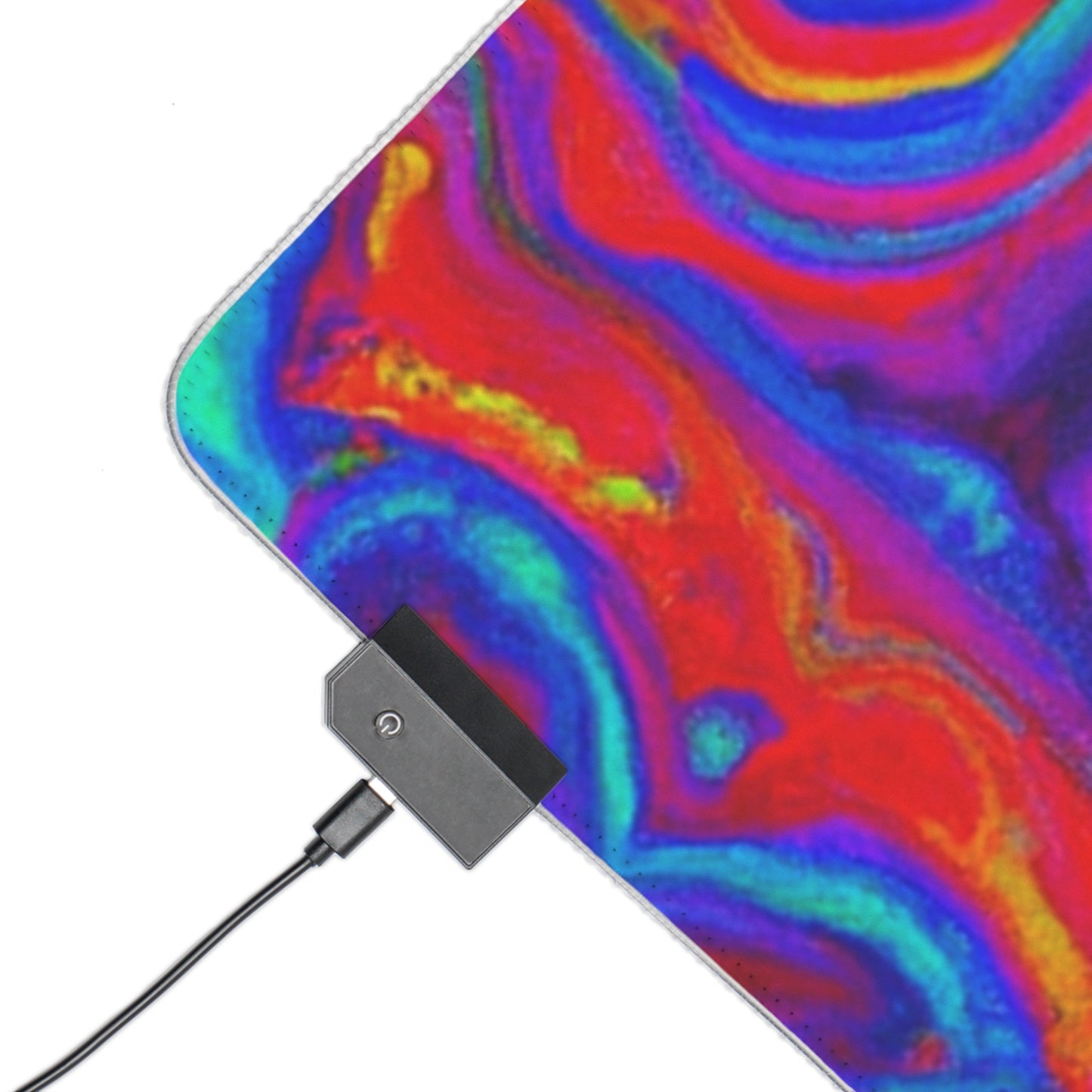 Franklin "Fritz" Finley - Psychedelic Trippy LED Light Up Gaming Mouse Pad