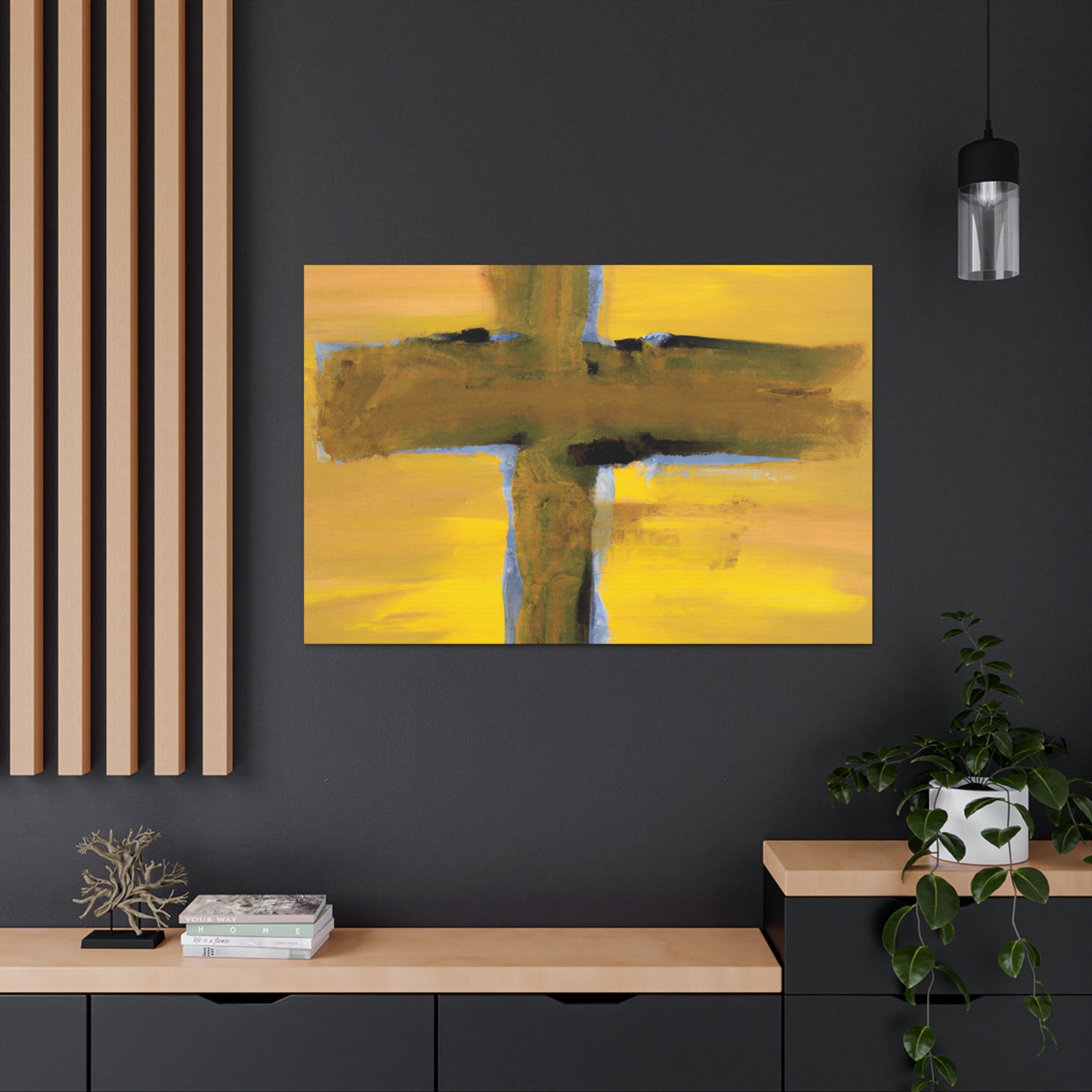 .

Genesis 1:1 - Canvas Wall Art