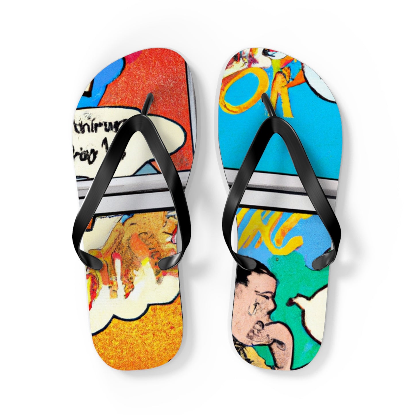 Tara Thunderstrike - Comics Collector Flip Flop Beach Sandals