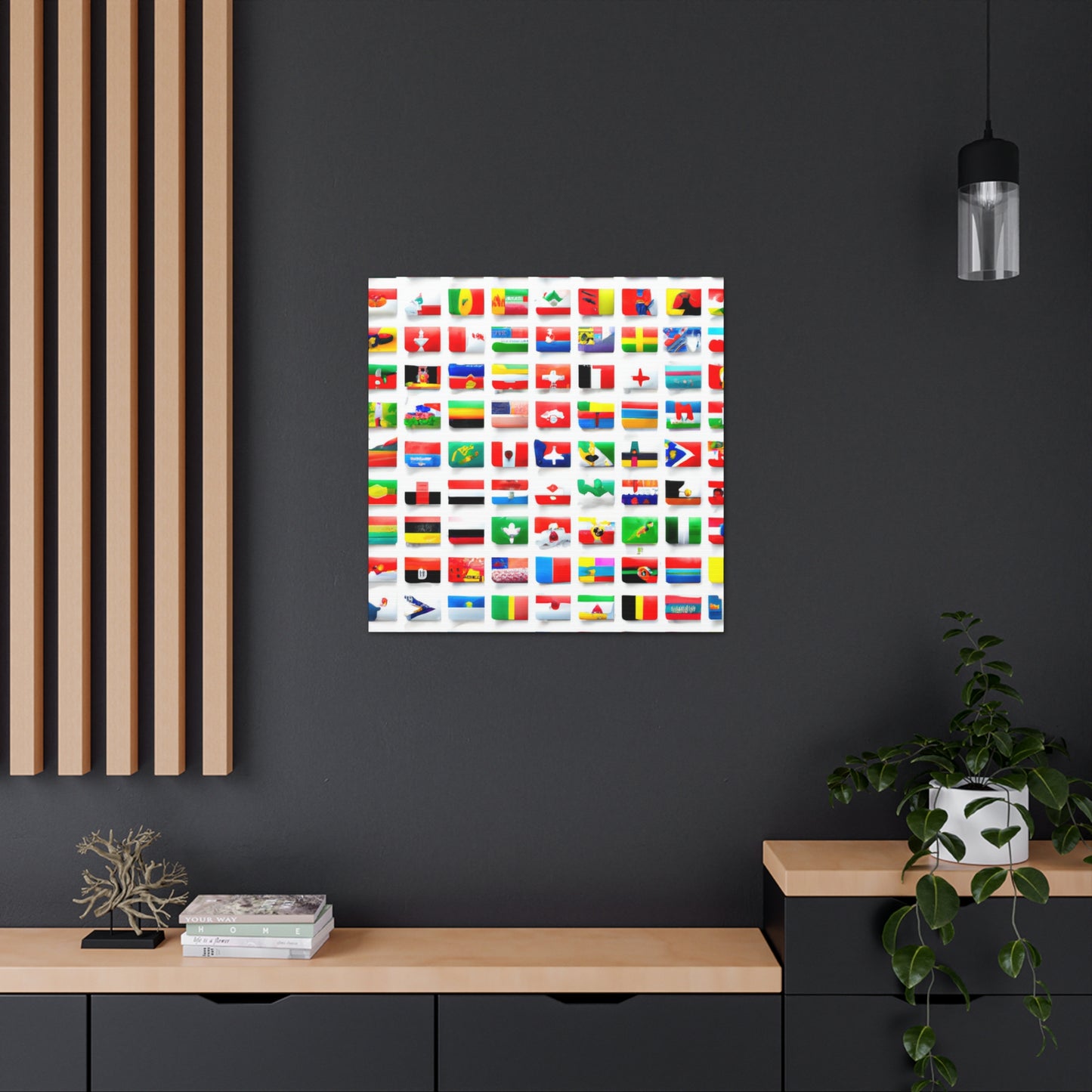 Adela Chotek von Chotkowa, Baroness of Czernin. - Flags Of The World Canvas Wall Art