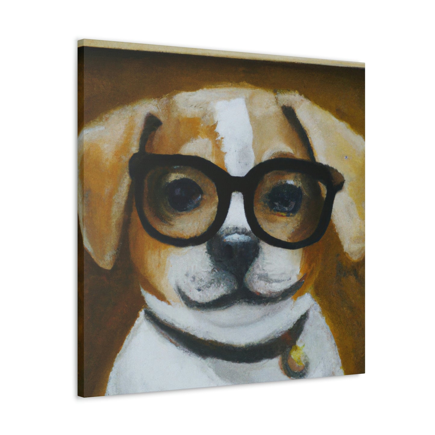 Fritz Fidgity - Dog Lovers Canvas Wall Art