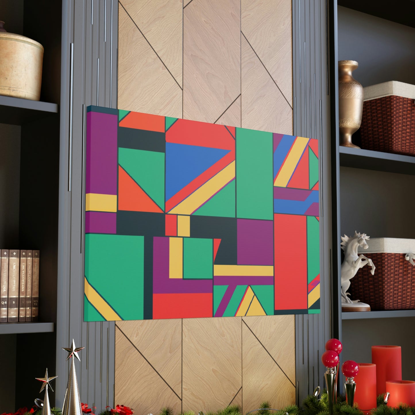 John Clikwell - Geometric Canvas Wall Art