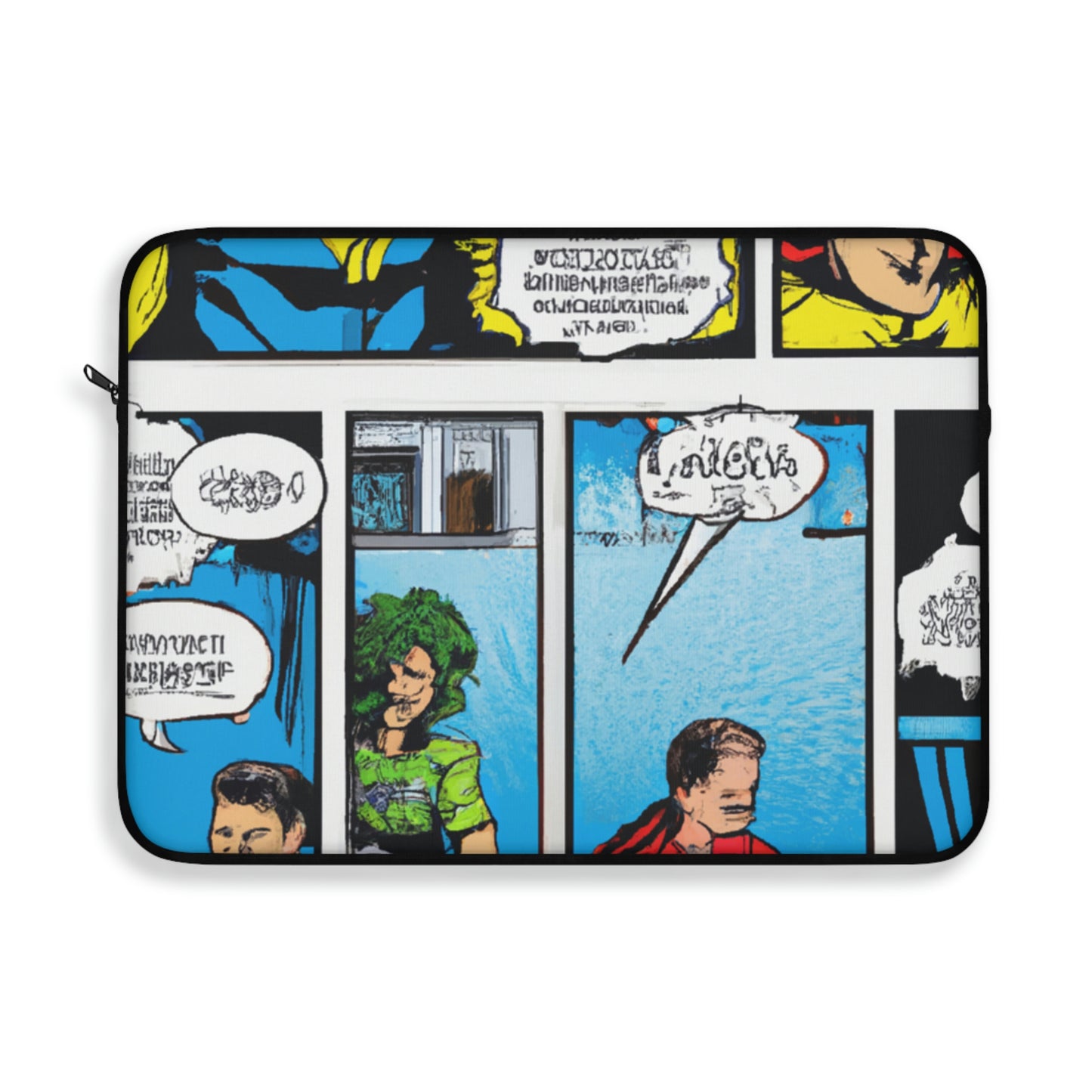 Crazy Clyde - Comic Book Collector Laptop Computer Sleeve Storage Case Bag
