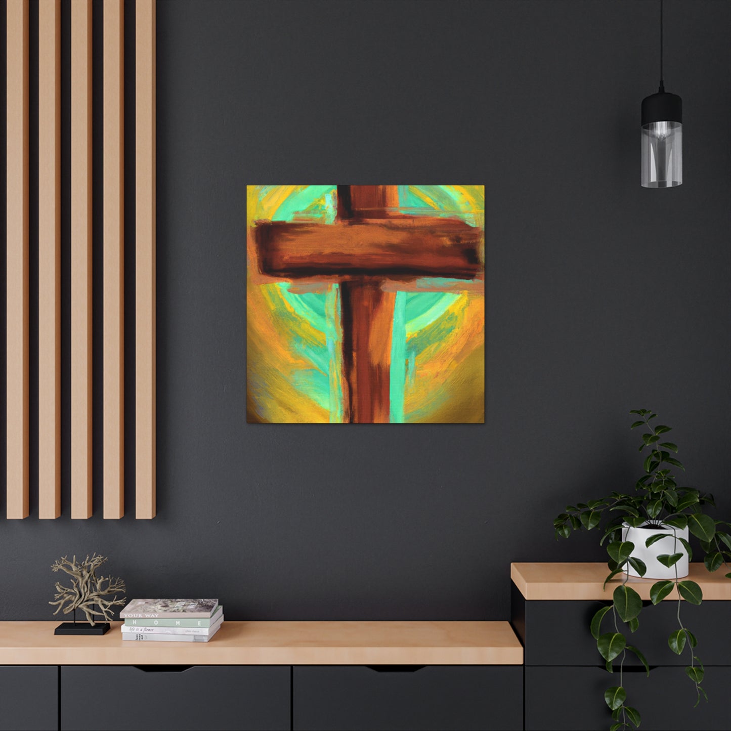 1 Corinthians 8:1-2 - Canvas Wall Art