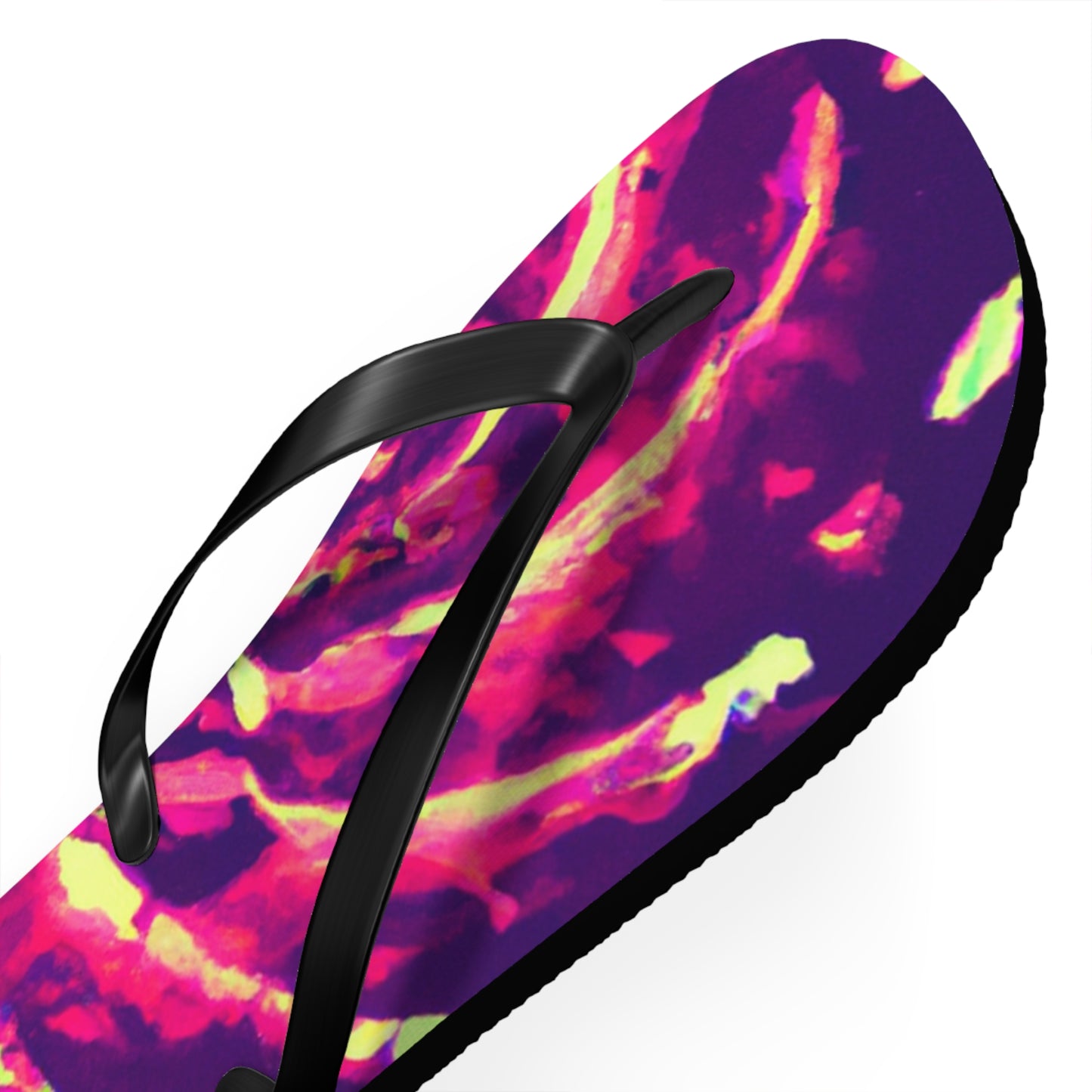 Vicente Broguesmith - Psychedelic Trippy Flip Flop Beach Sandals