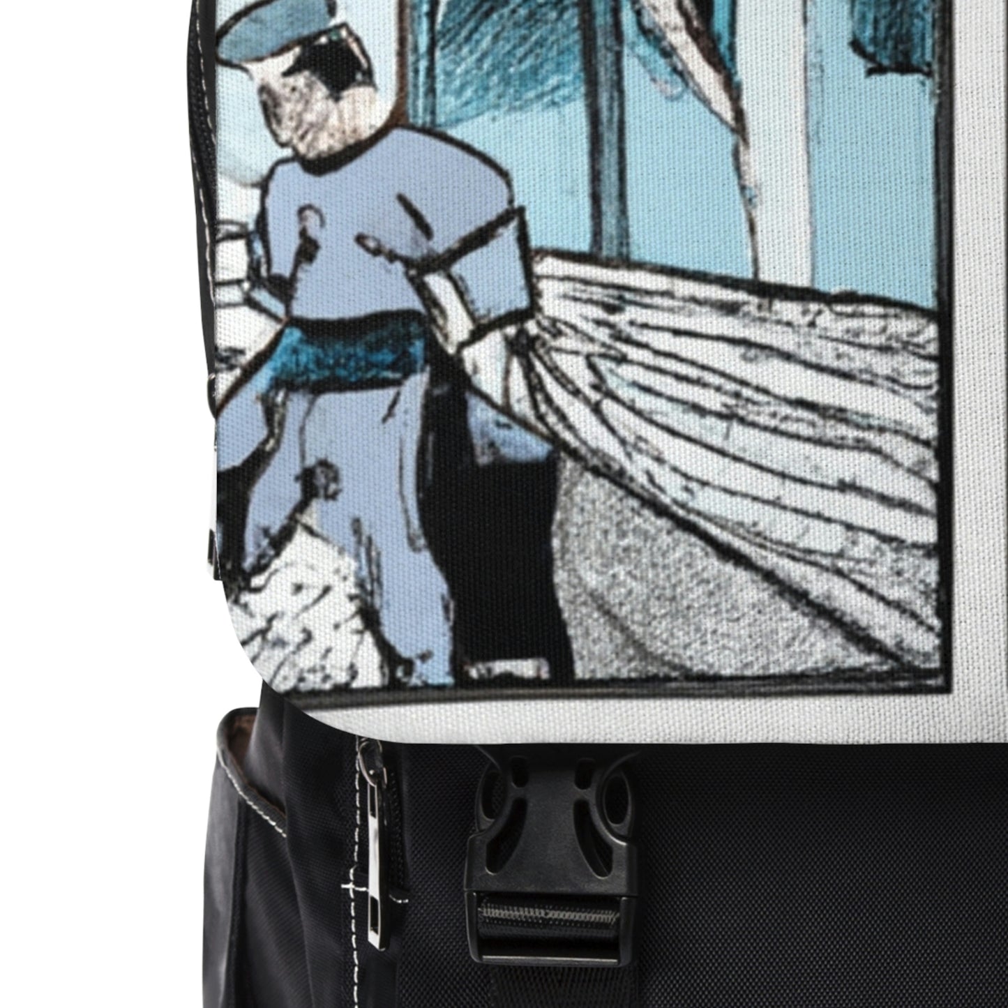 Luxelius - Comic Book Shoulder Travel Backpack Bag