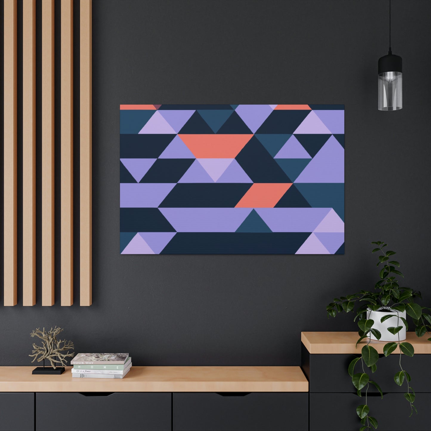 Ezra Adelstein - Geometric Canvas Wall Art