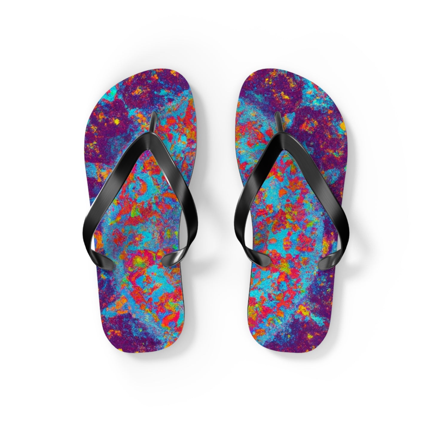 Abigail Cuthbert, Bootmaker - Psychedelic Trippy Flip Flop Beach Sandals