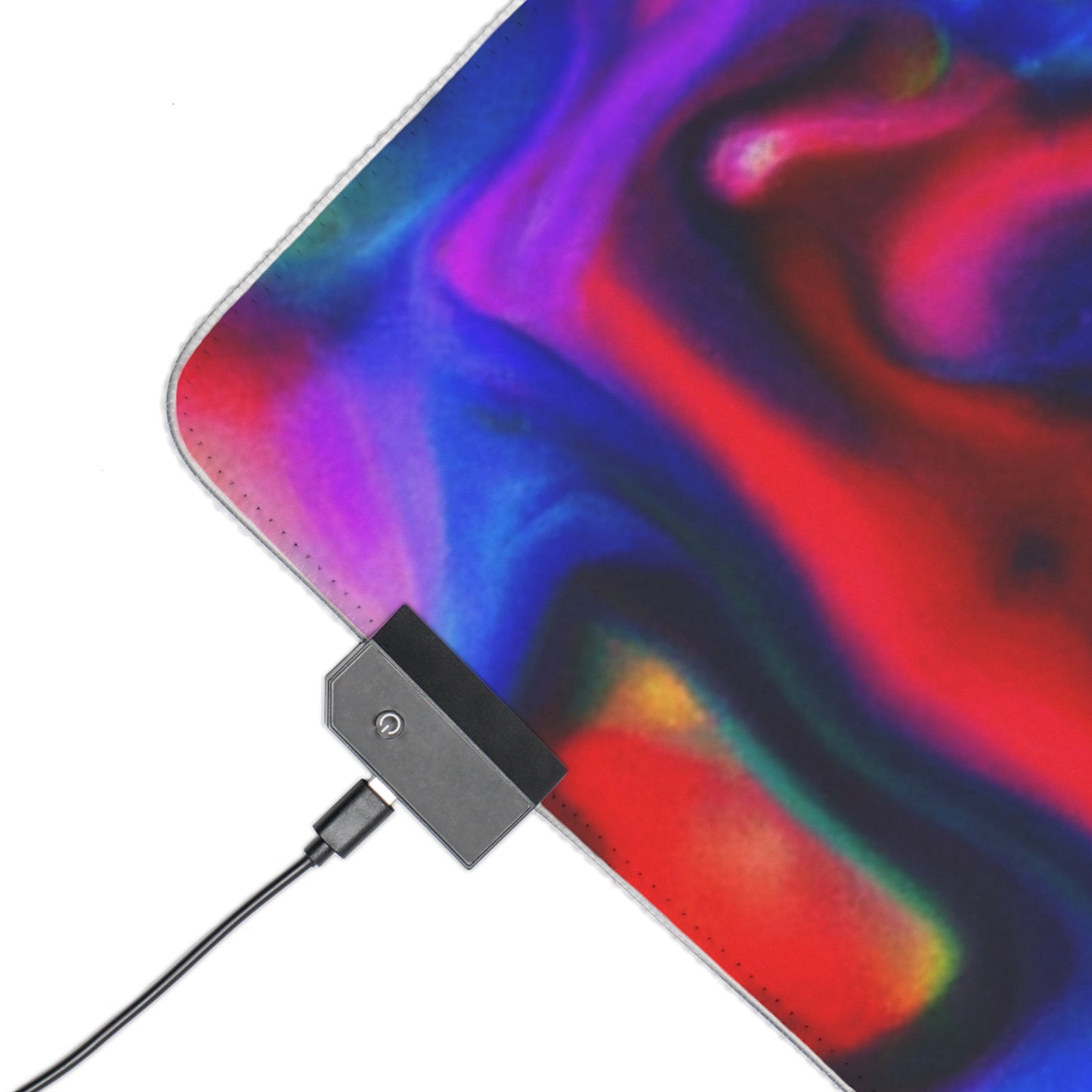 Voltz Vonschmiede - Psychedelic Trippy LED Light Up Gaming Mouse Pad