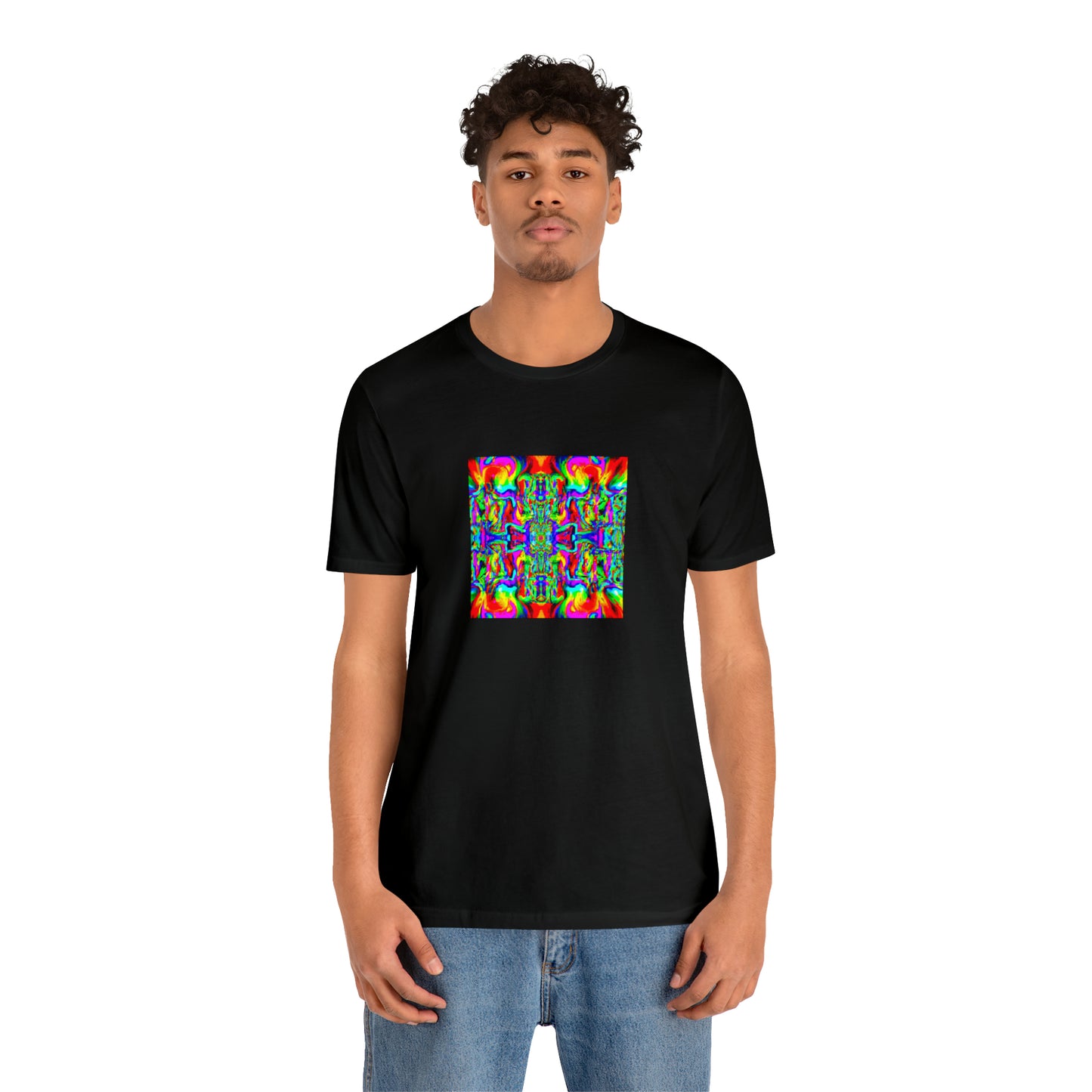 Donaldo Billingsford - - Psychedelic Trippy Pattern Tee Shirt