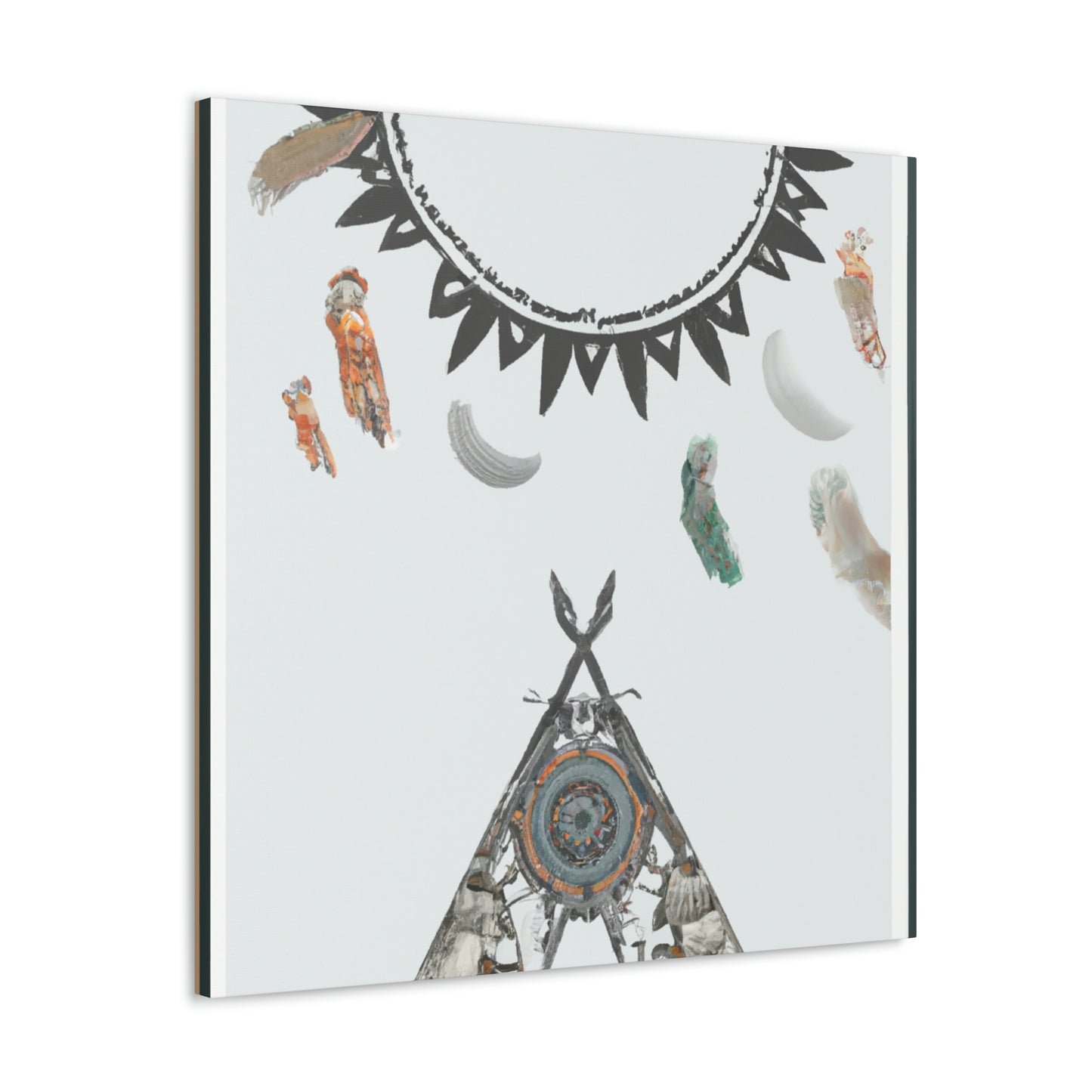 Sacajawea Redfeather - Native American Indian Canvas Wall Art