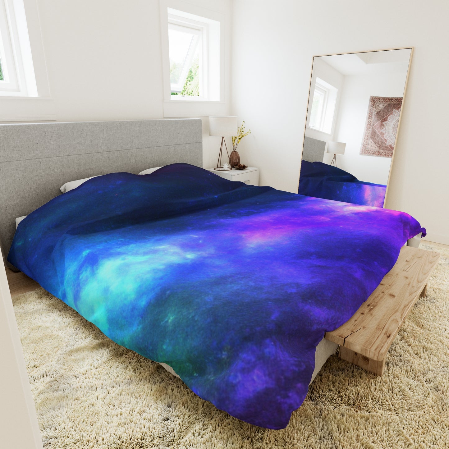Dawn of the Space Age - Astronomy Duvet Bed Cover