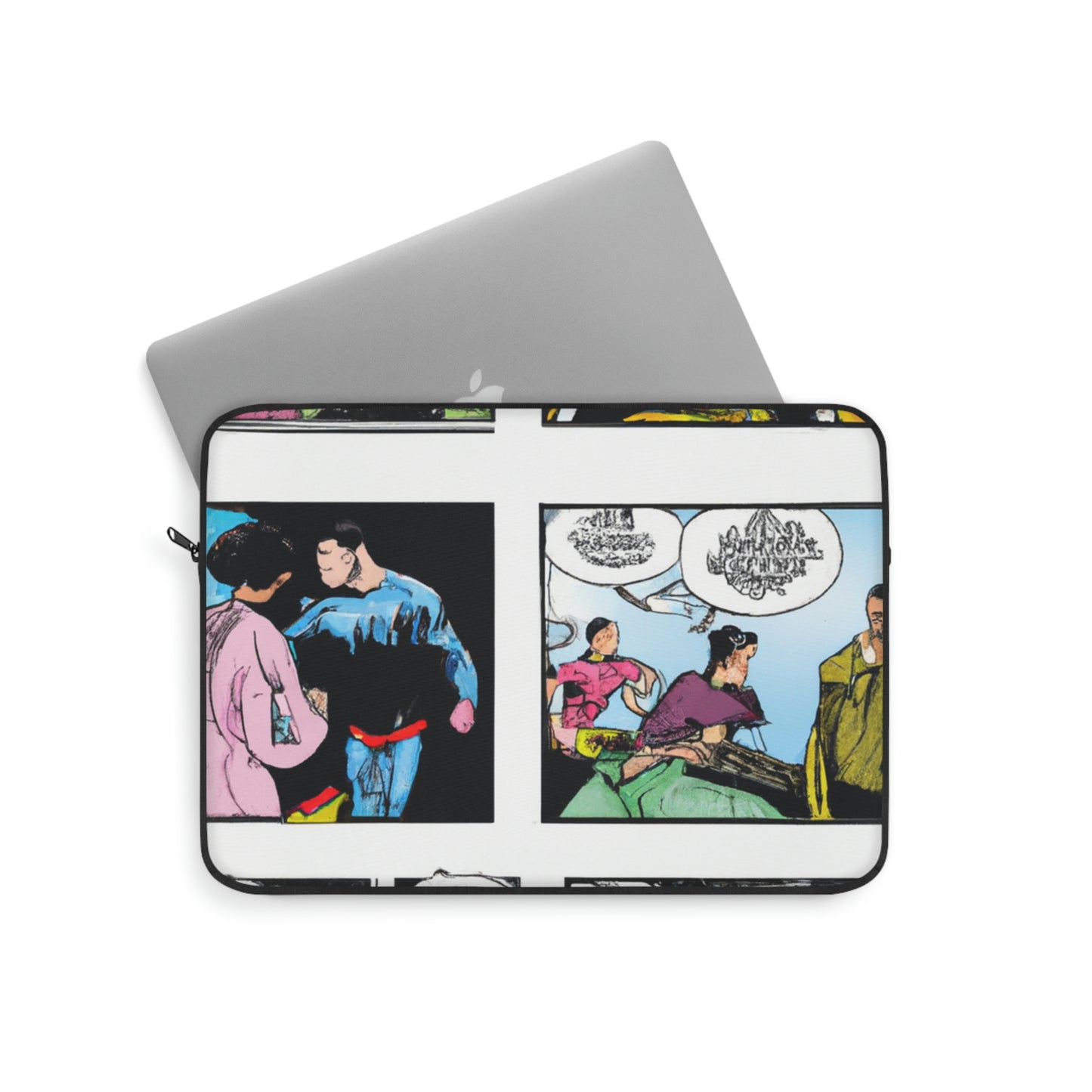 Geraldine the Galaxian Explorer - Comic Book Collector Laptop Computer Sleeve Storage Case Bag