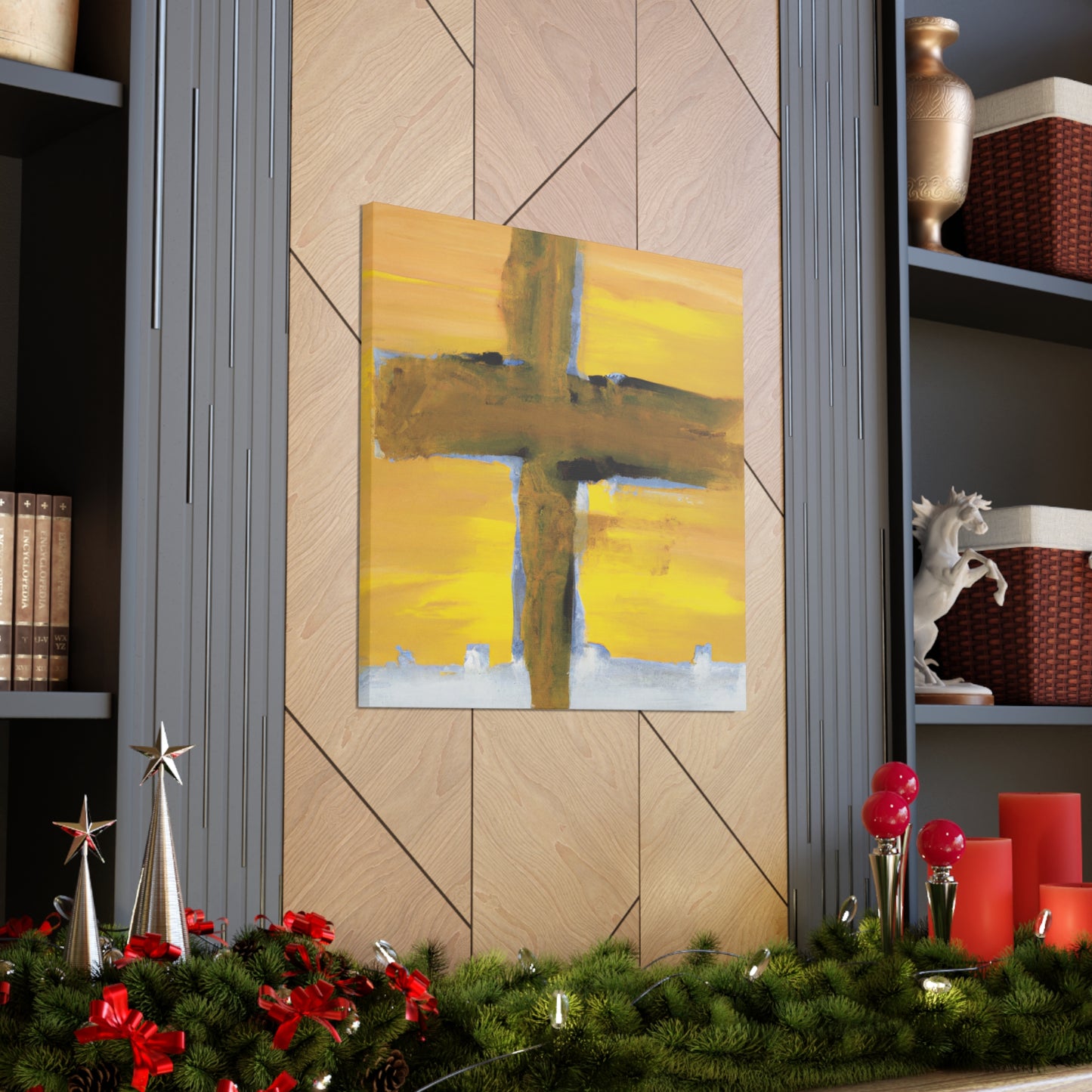 .

Genesis 1:1 - Canvas Wall Art