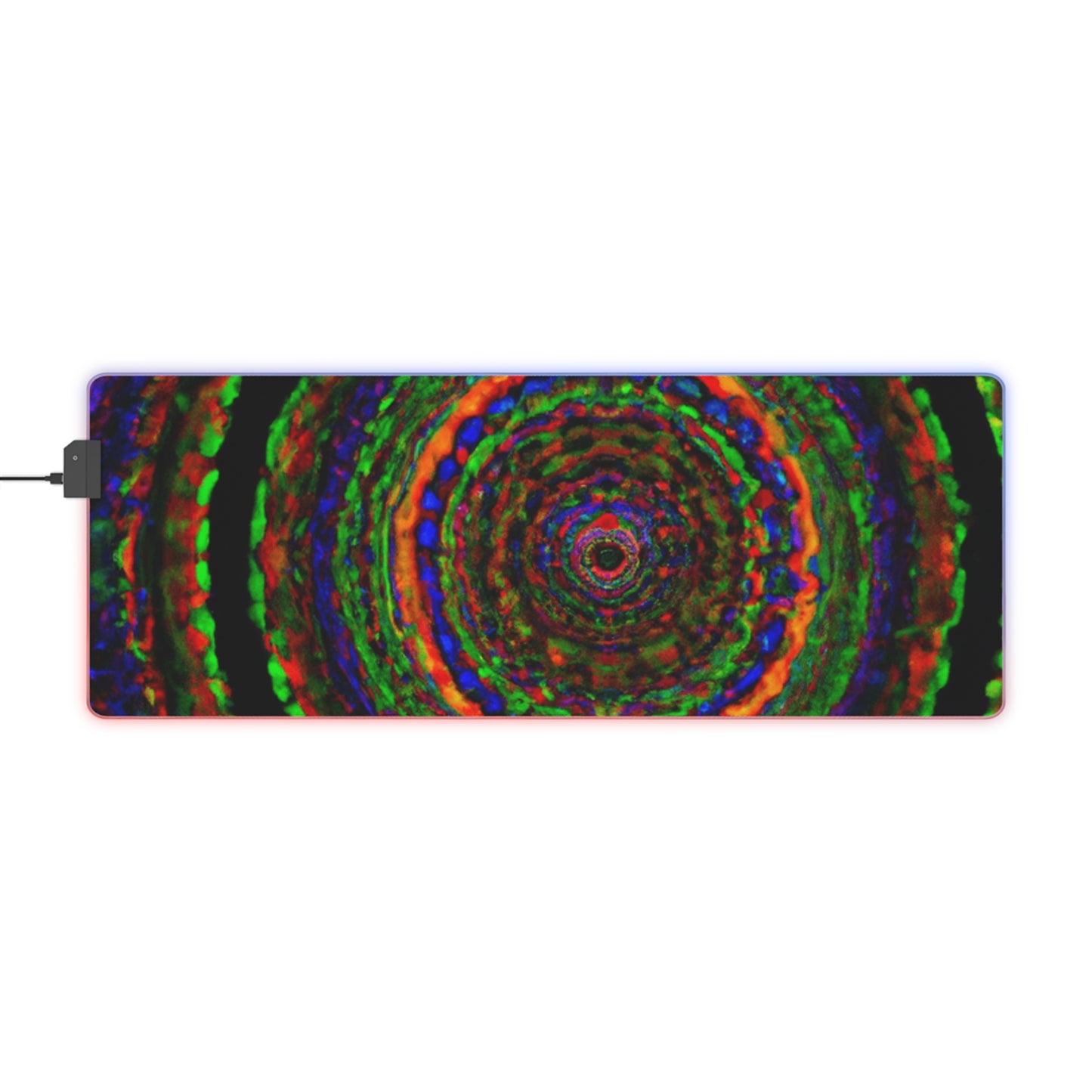 Buster Balwanz - Psychedelic Trippy LED Light Up Gaming Mouse Pad