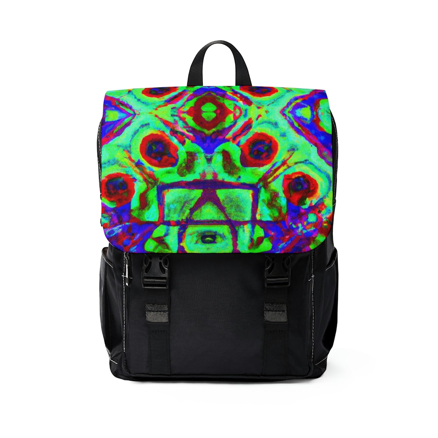 Gianaris - Psychedelic Shoulder Travel Backpack Bag