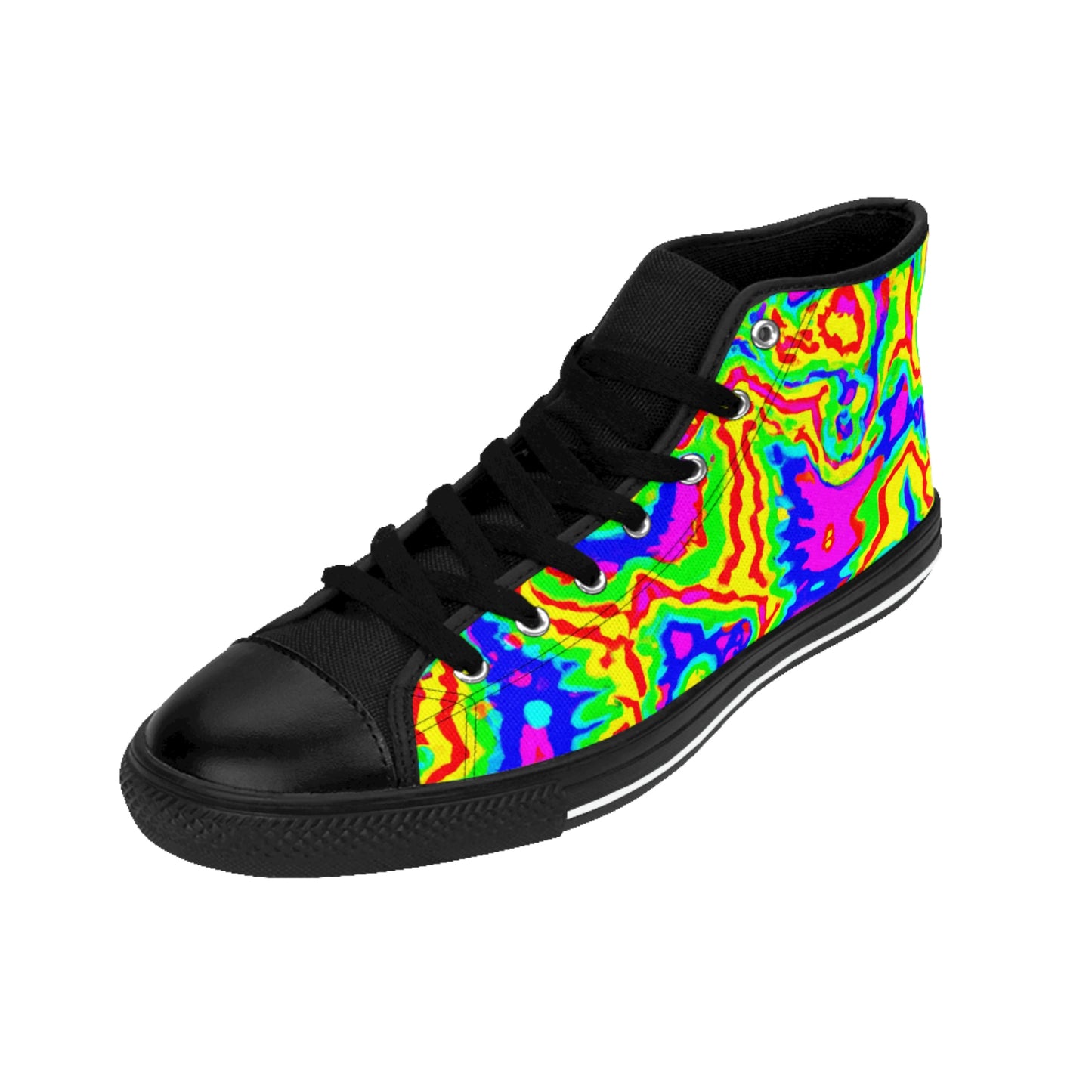 Aldrik the Footwear Maker - Psychedelic Hi Tops