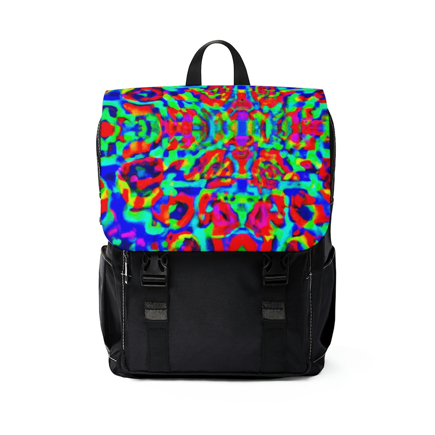 Gustafson - Psychedelic Shoulder Travel Backpack Bag