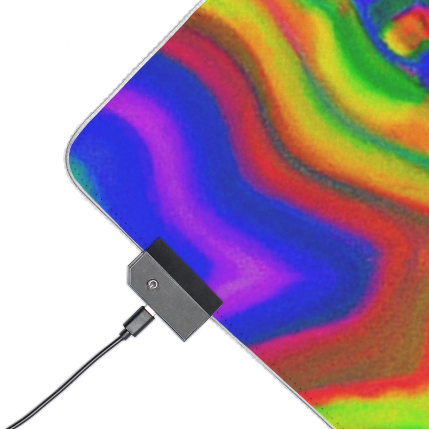 Johnny Jetpack - Psychedelic Trippy LED Light Up Gaming Mouse Pad