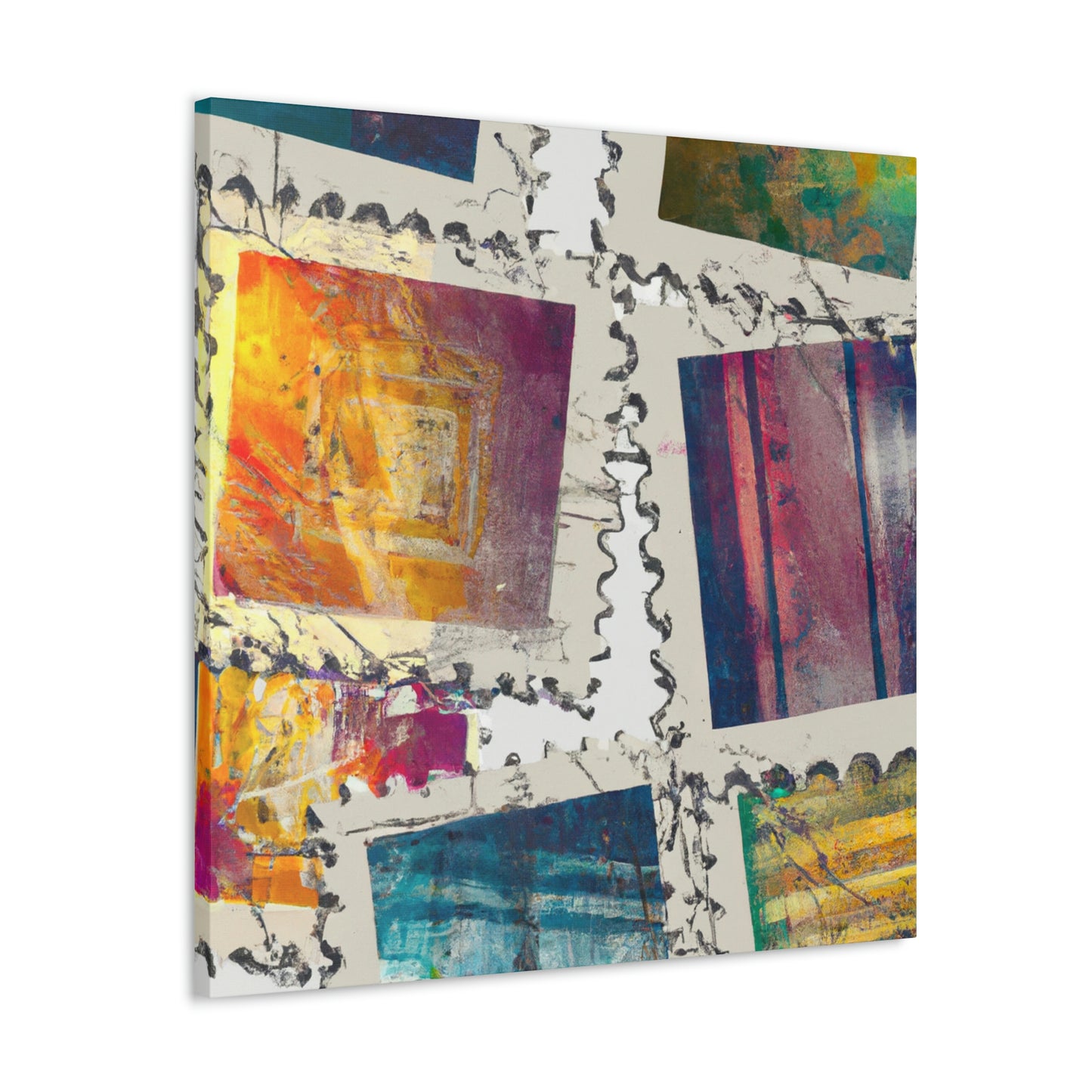 Global Forerunner Stamps. - Canvas