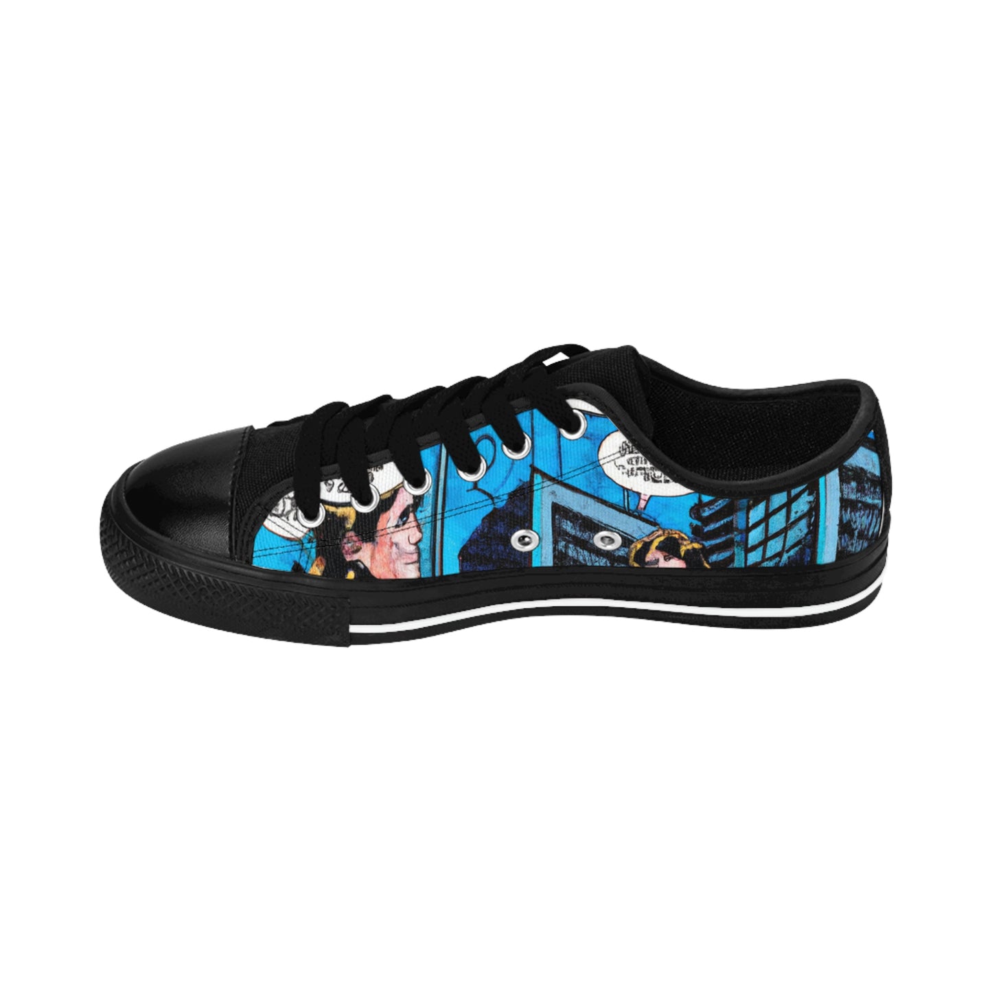 Sarina DeRezio - Comic Book Low Top