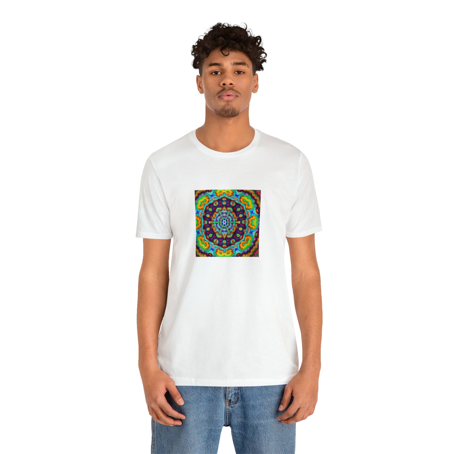 Doris "The Duchess" Delaney - Psychedelic Trippy Pattern Tee Shirt