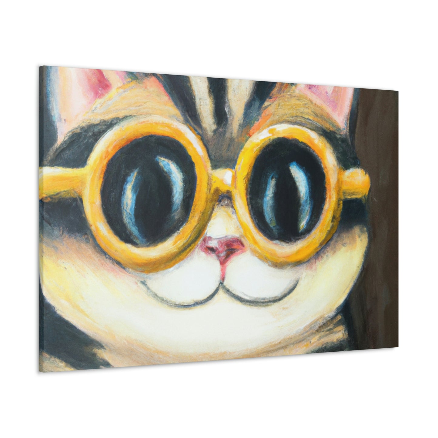 Freddie "Fluff 'n' Stuff" Fuzzles - Cat Lovers Canvas Wall Art