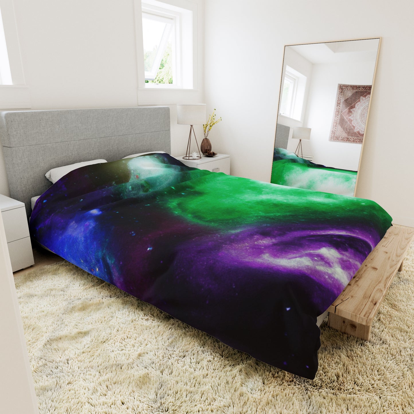 Dreamy Rosemary - Astronomy Duvet Bed Cover