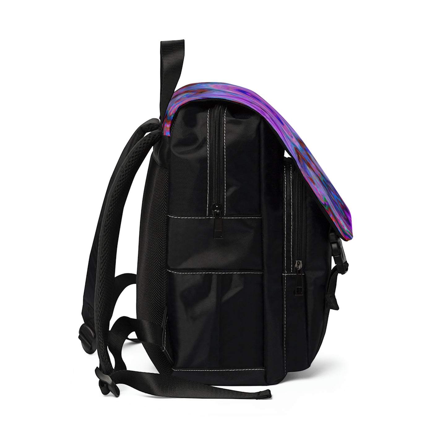 Rocco Luxe - Psychedelic Shoulder Travel Backpack Bag