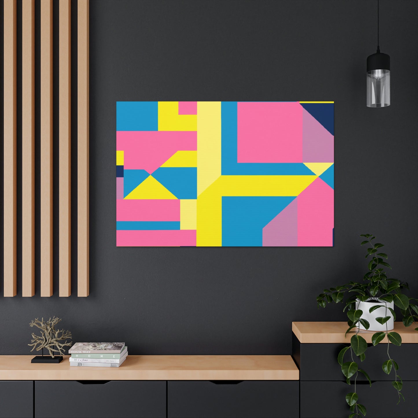 Alfreda Perkins - Geometric Canvas Wall Art