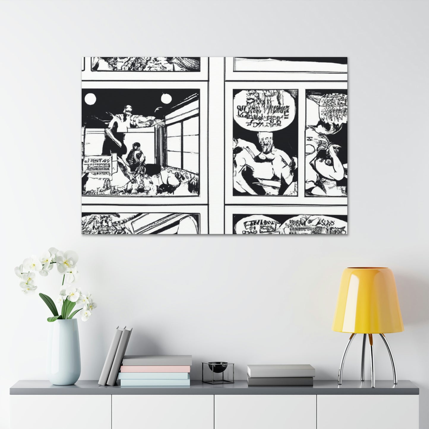 Captain Cinder - Comics Collector Canvas Wall Art For Bedroom Office Living Room