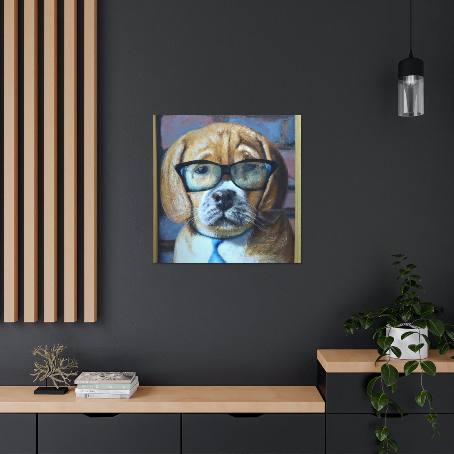 Fritzie Fido - Dog Lovers Canvas Wall Art