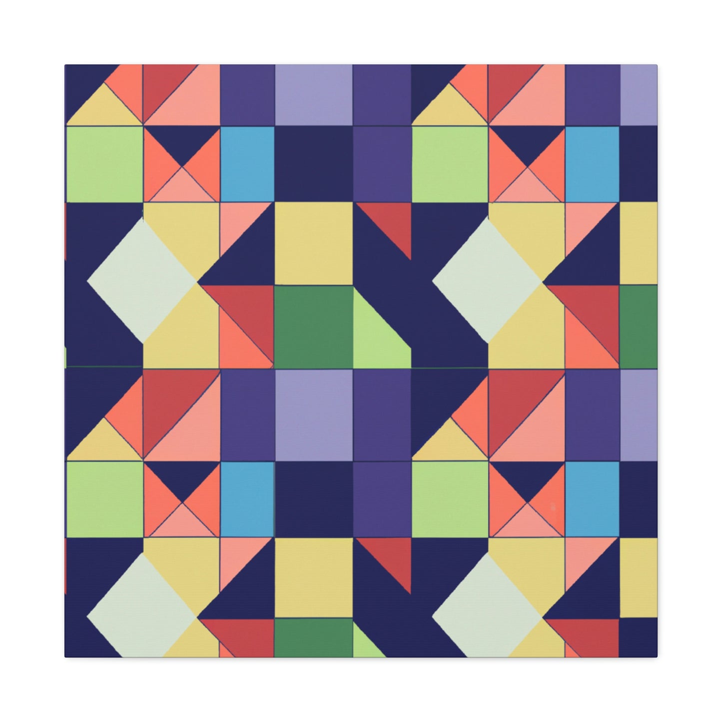 Miles Whitewell - Geometric Canvas Wall Art