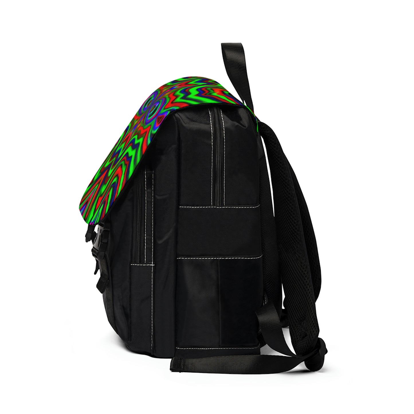 Kennedy Faber - Psychedelic Shoulder Travel Backpack Bag