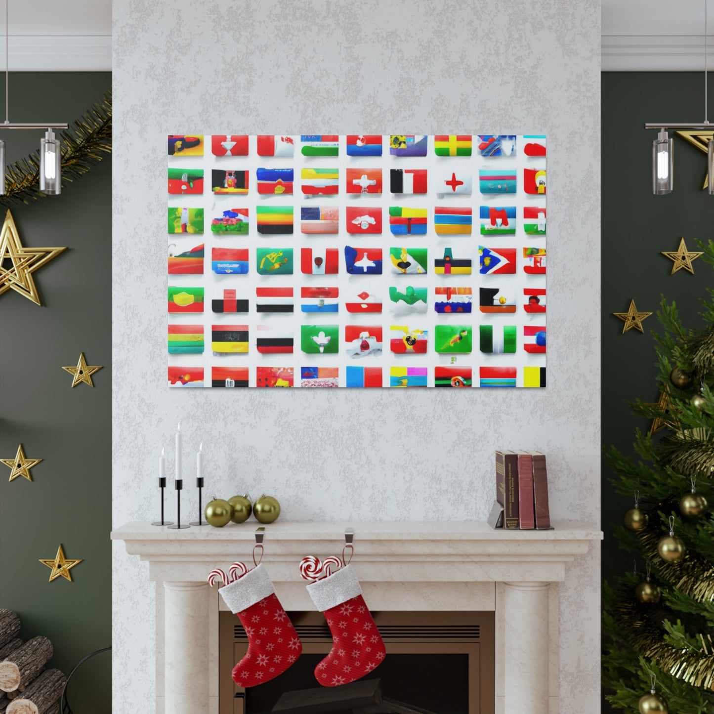 Adela Chotek von Chotkowa, Baroness of Czernin. - Flags Of The World Canvas Wall Art