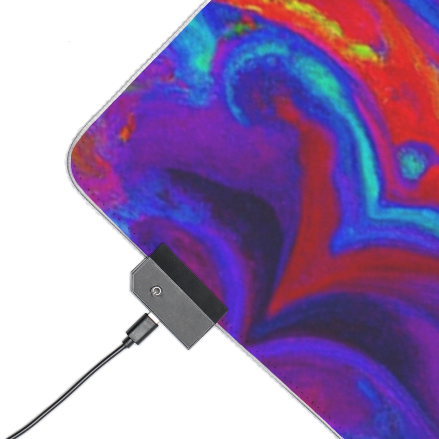 Franklin "Fritz" Finley - Psychedelic Trippy LED Light Up Gaming Mouse Pad