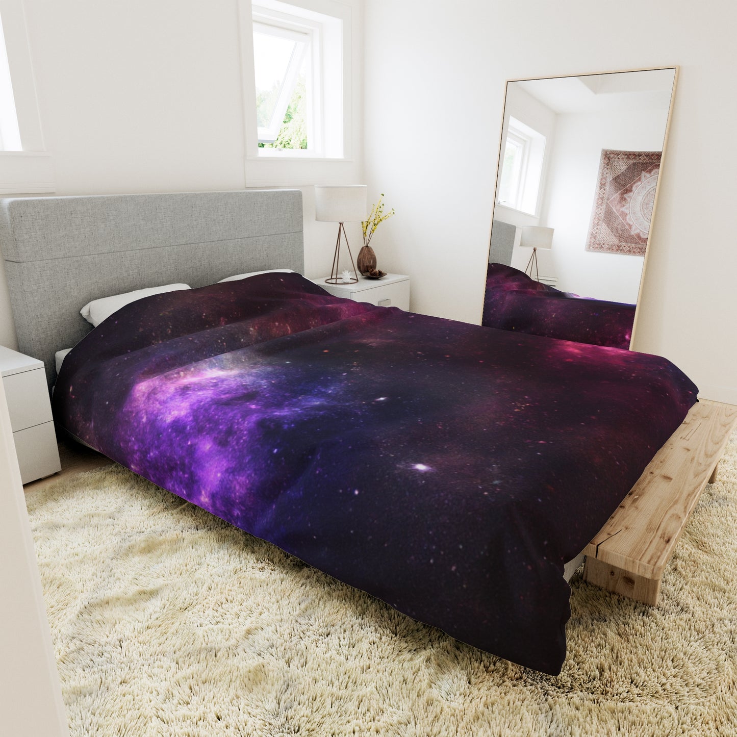 The Dream of Rockin' Rockets - Astronomy Duvet Bed Cover