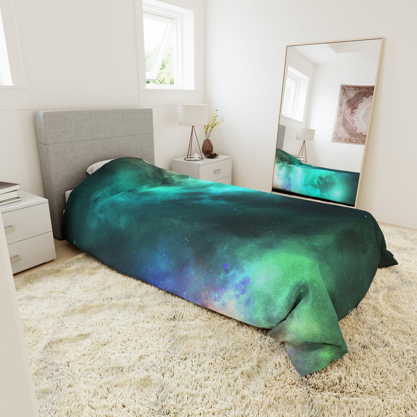 Dreamy the Golden Dream - Astronomy Duvet Bed Cover