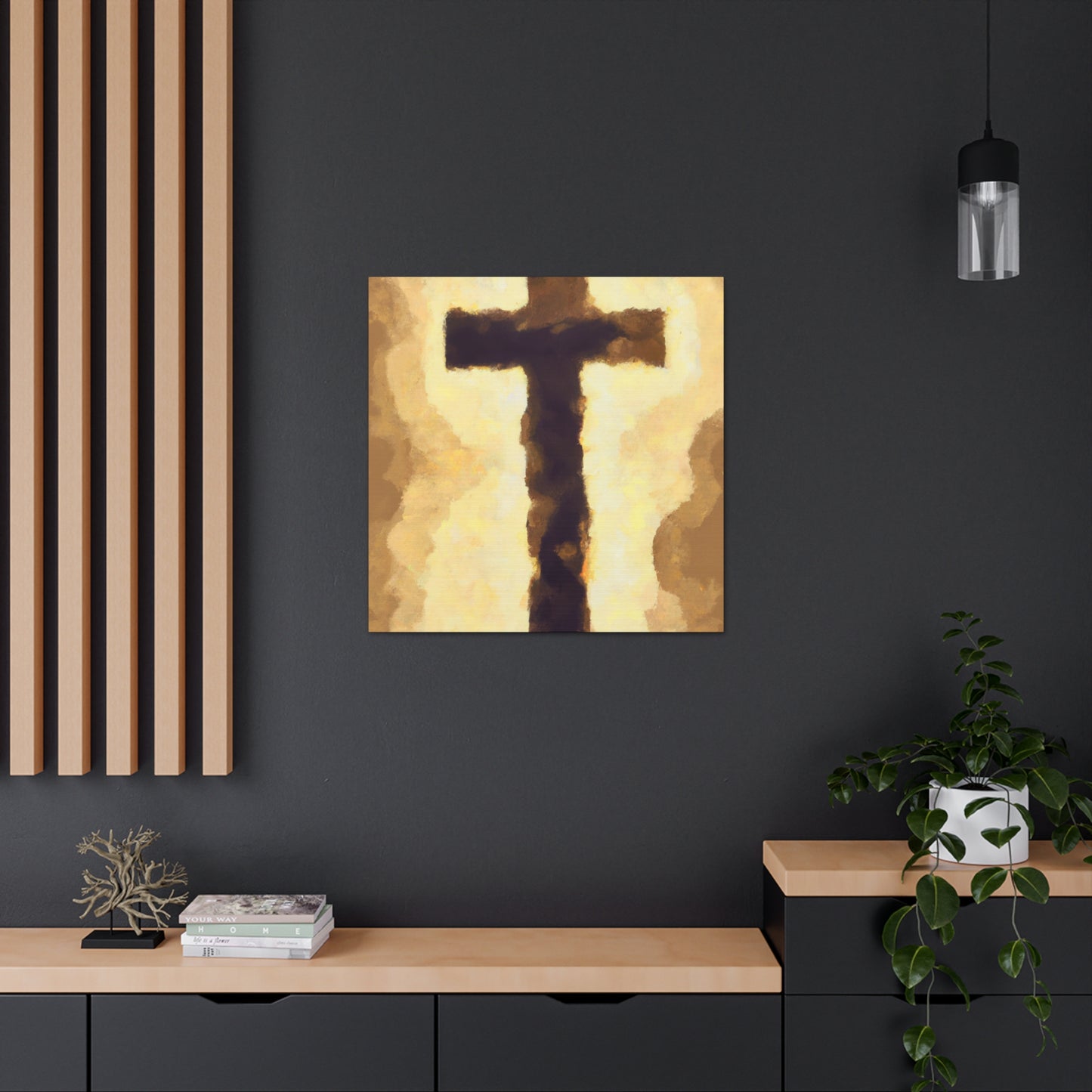 2 Corinthians 12:9 - Canvas Wall Art