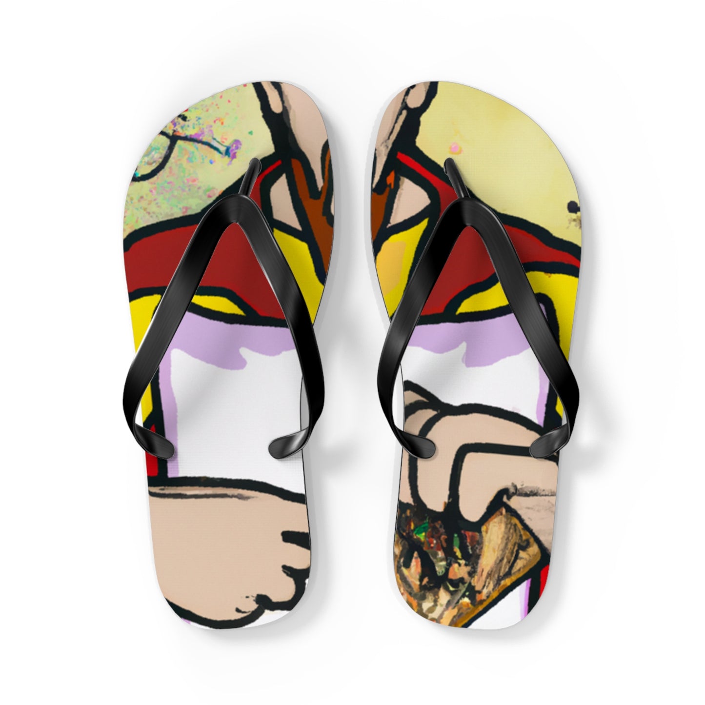 Luba Thunderblade - Comics Collector Flip Flop Beach Sandals