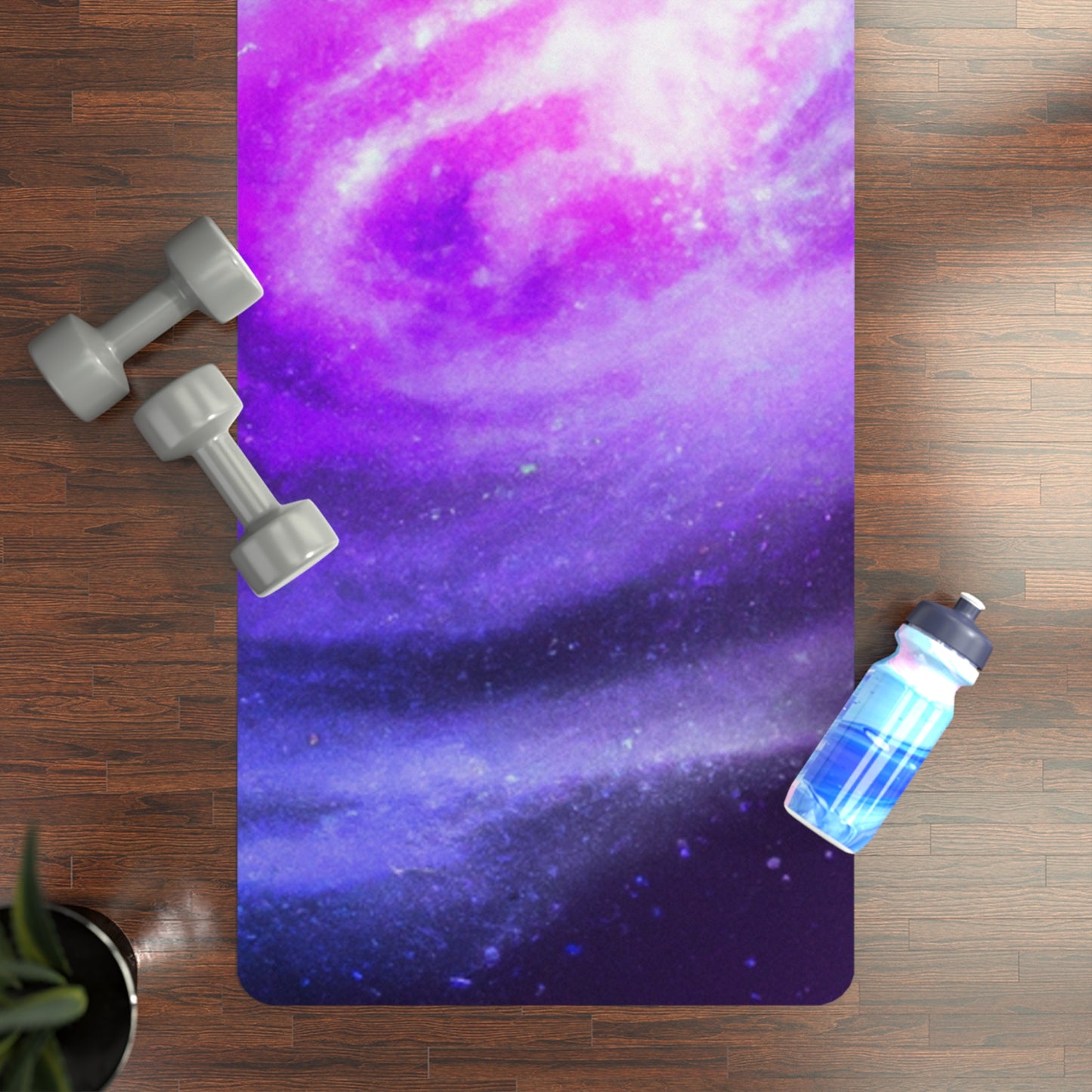 Sadhu Radhakrishna - Astronomy Yoga Exercise Workout Mat - 24″ x 68"