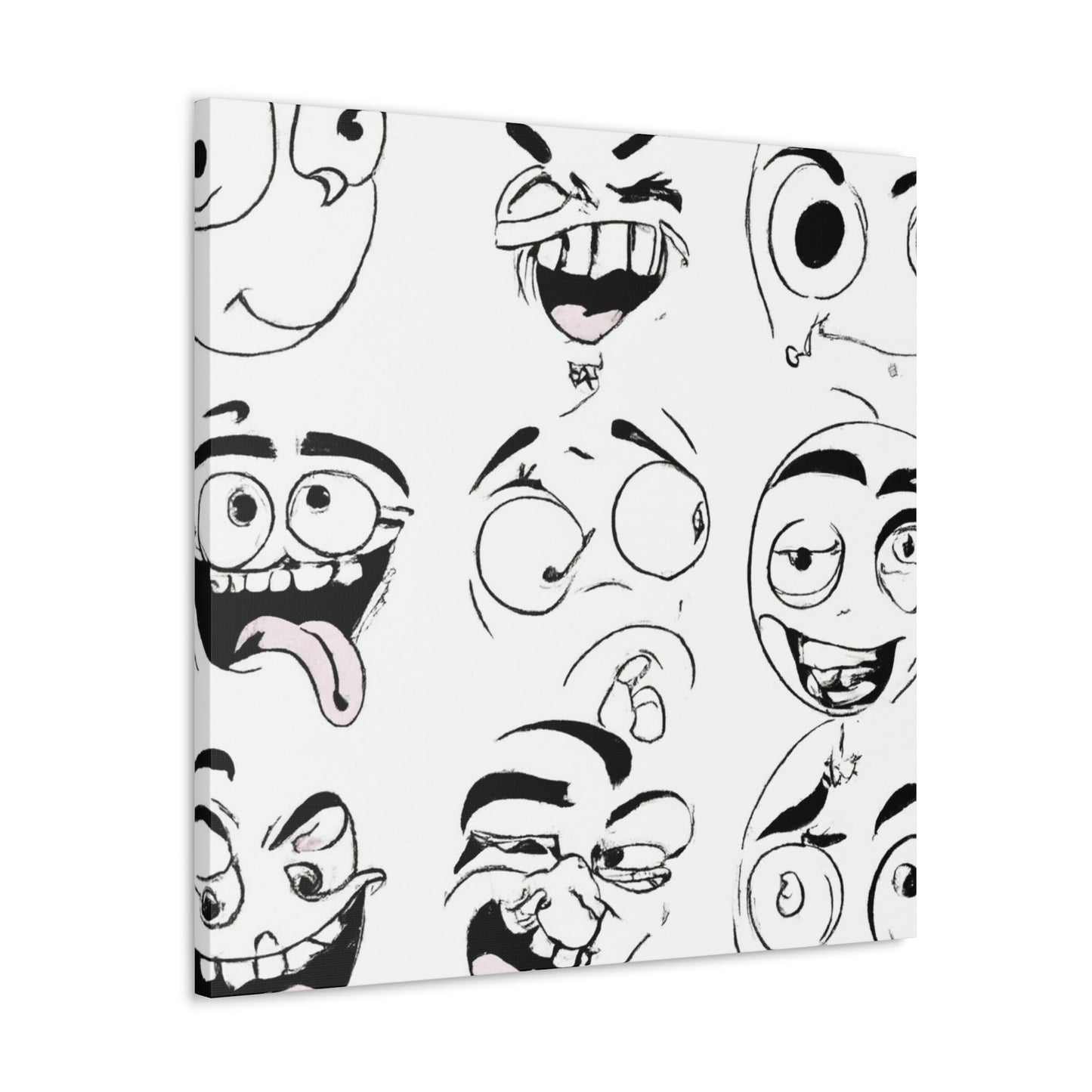 Rosalind Parr - Cartoon Collector Canvas Wall Art